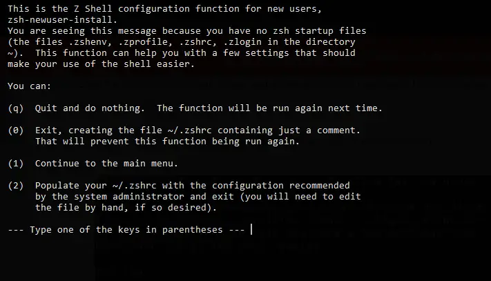 Configuring Zsh on Ubuntu 20.04